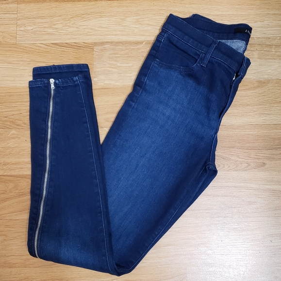 J Brand 620 Super Skinny Jeans In Stormy Size 28 - Picture 5 of 15